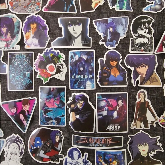 Ghost in the Shell 50 pcs Sticker Set Japanese Anime - Picture 4 of 5
